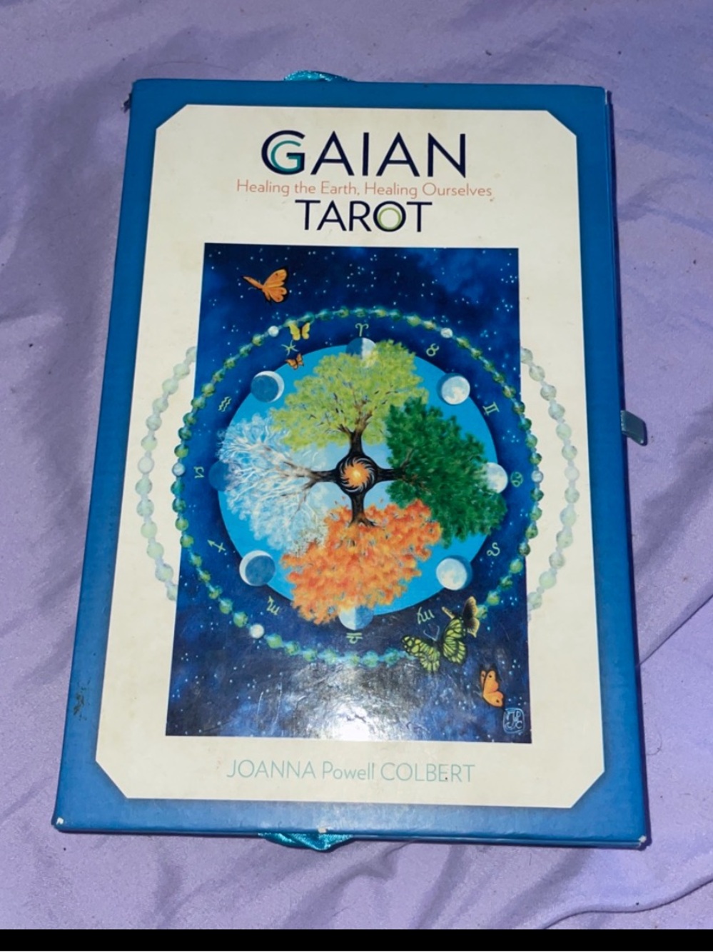 Tarot Deck by Joanna Powell Colbert - Blue Box